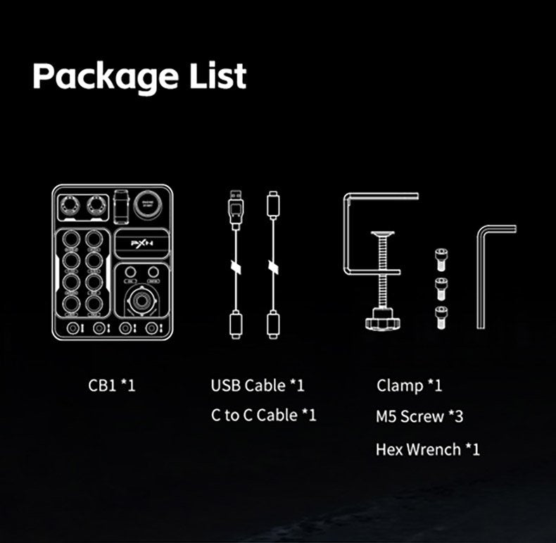 PXN CB1 Control Button Box